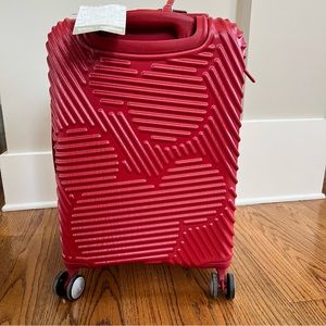 Brand New! LUGGAGE—-American Tourister Disney Mickey 20" Spinner Carry-On BLACK